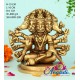 Panchamuga Anjaneya Brass Statue Panchamuga Anjaneya Brass Statue
