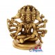 Panchamuga Anjaneya Brass Statue