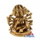 Panchamuga Anjaneya Brass Statue