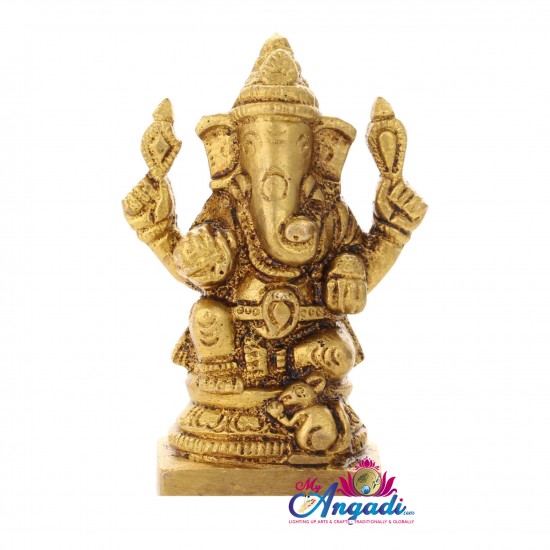 Ganesha Brass Statue Ganesha Brass Statue