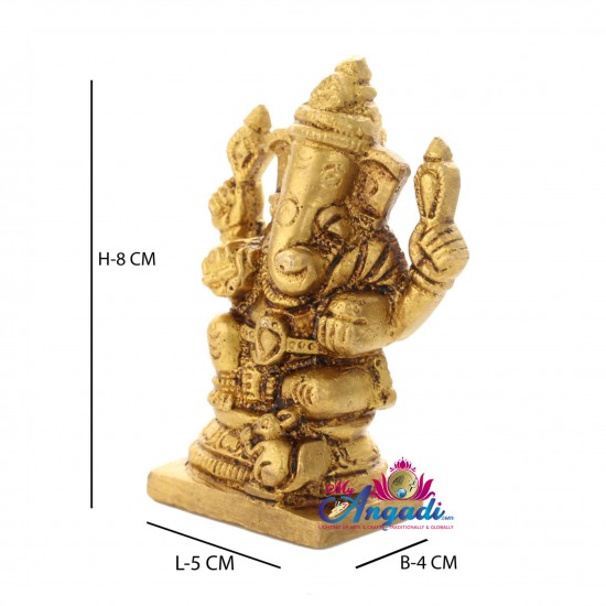 Ganesha Brass Statue