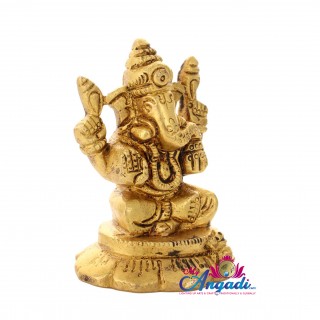 Ganesha Brass Statue