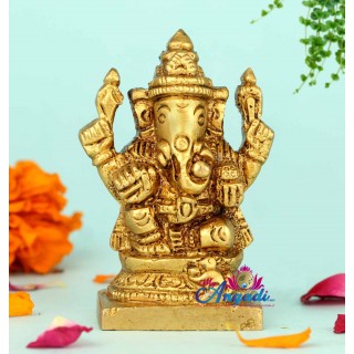 Lakshmi Brass Statue