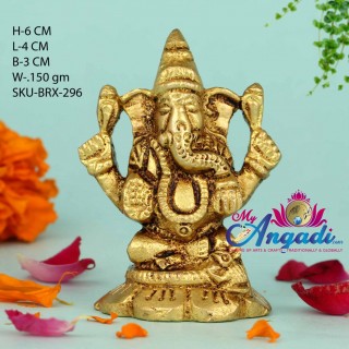 Lakshmi Brass Statue