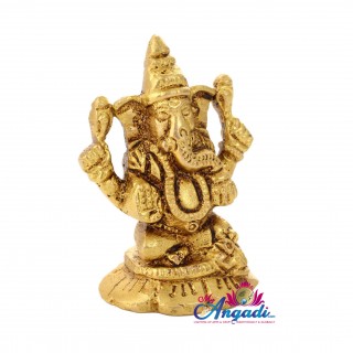 Lakshmi Brass Statue