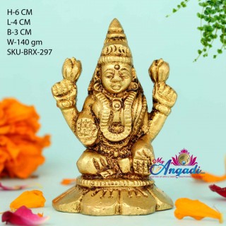 Lakshmi Brass Statue