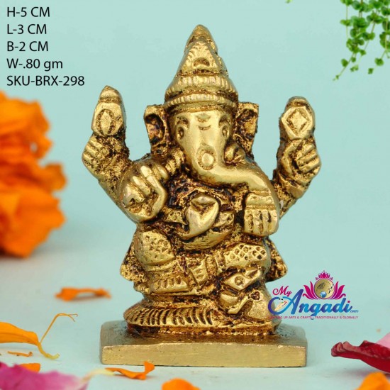 Ganesha Brass Statue Ganesha Brass Statue