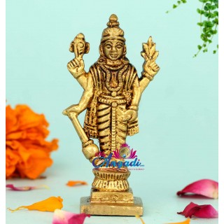 Vishnu Brass Statue