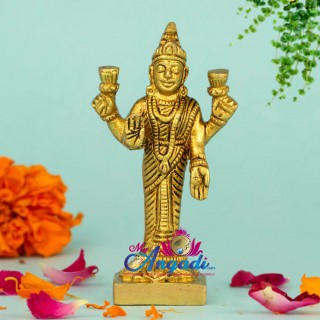 Lakshmi Brass Statue