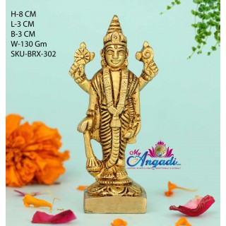 Vishnu Brass Statue