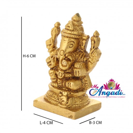 Ganesha Brass Statue Ganesha Brass Statue