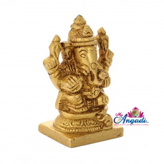 Ganesha Brass Statue