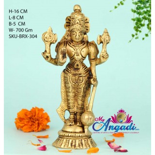 Vishnu Brass Statue