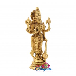 Vishnu Brass Statue