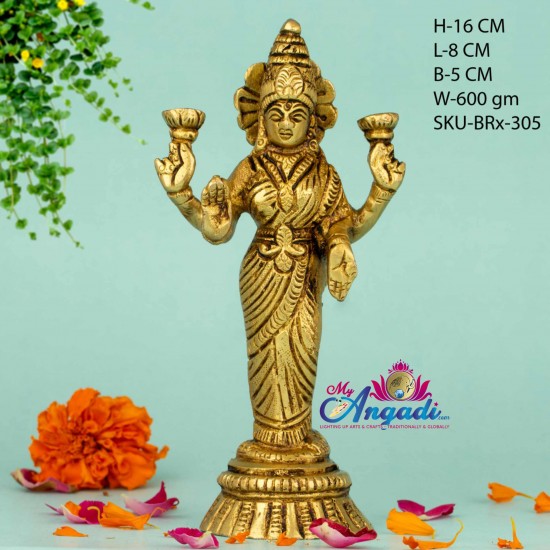 Lakshmi Brass Statue Lakshmi Brass Statue