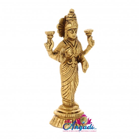Lakshmi Brass Statue Lakshmi Brass Statue