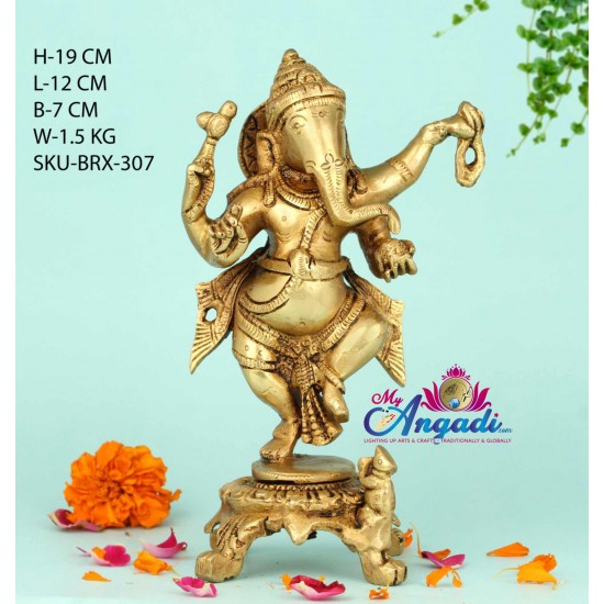 Ganesha Brass Statue Ganesha Brass Statue
