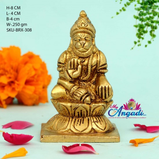 Hanuman Brass Statue