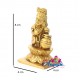 Krishna With Butter Brass Statue