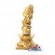 Krishna With Butter Brass Statue