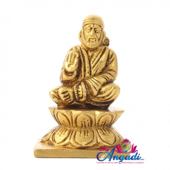 Sai baba Brass Statue