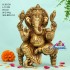 Ganesha Brass Statue