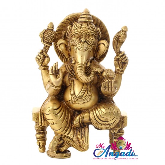 Ganesha Brass Statue Ganesha Brass Statue