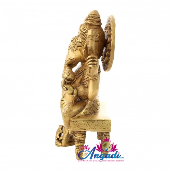 Ganesha Brass Statue