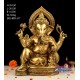 Ganesha Brass Statue