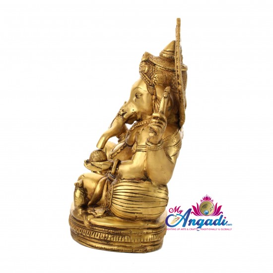 Ganesha Brass Statue