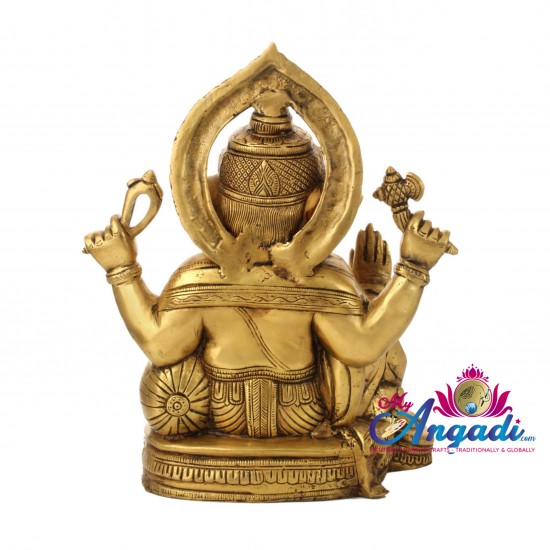 Ganesha Brass Statue Ganesha Brass Statue