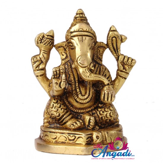 Vinayagar Brass Statue Vinayagar Brass Statue