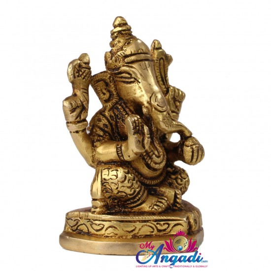 Vinayagar Brass Statue Vinayagar Brass Statue