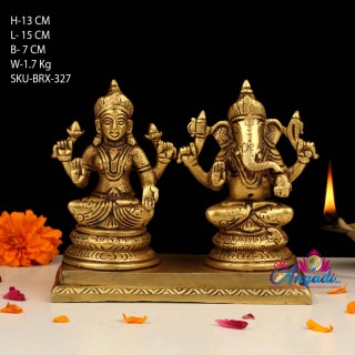 Ganesha Brass Statue