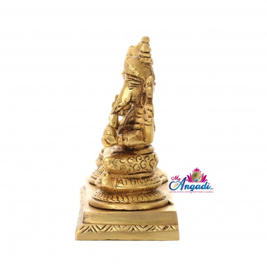 Ganesha Brass Statue