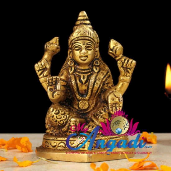 Lakshmi Brass Statue