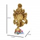 Ganesha Face Hanging Brass Statue