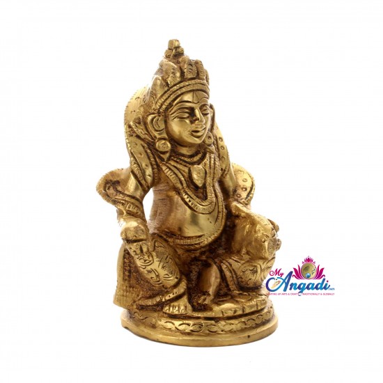  Kuberar Brass Statue