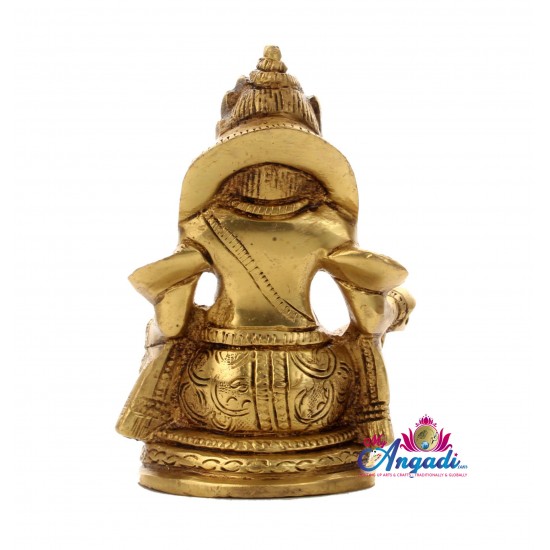  Kuberar Brass Statue