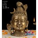 Shiva Face Brass Statue Shiva Face Brass Statue