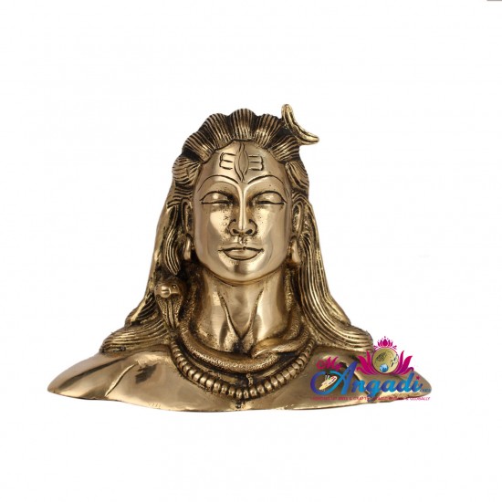 Adhiyogi Brass Statue