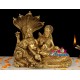 Vishnu Lakshmi Brass Statue