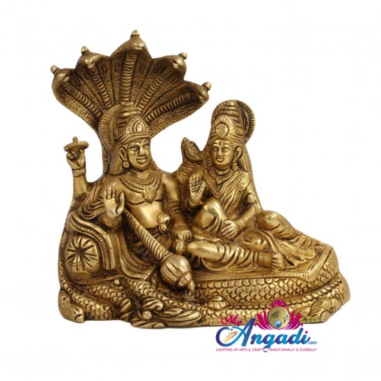 Vishnu Lakshmi Brass Statue Vishnu Lakshmi Brass Statue