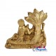 Vishnu Lakshmi Brass Statue