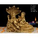 Vishnu Lakshmi Brass Statue