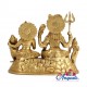 Shivan Family Brass Statue