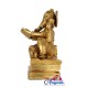 Ganesha Reading Book Brass statue