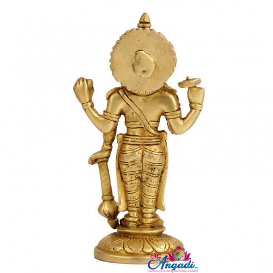 Vishnu Brass Statue