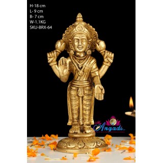 Lakshmi Brass Statue