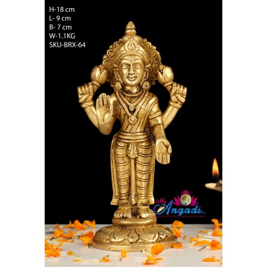 Lakshmi Brass Statue Lakshmi Brass Statue